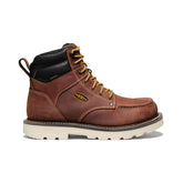 Men's Cincinnati 6" Waterproof 90° Heel Boot (Soft Toe) Tuscan Red/Sandshell