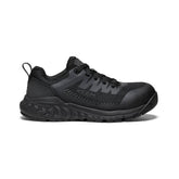 Women's Arvada ESD Work Sneaker (Carbon Toe) Black/Black