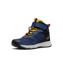 Big Kids' Skua Waterproof Boot Naval Academy/Rogue Green