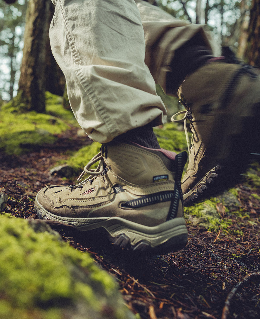 Women's Targhee IV Waterproof Hiking Boot Coyote/Peach Fuzz