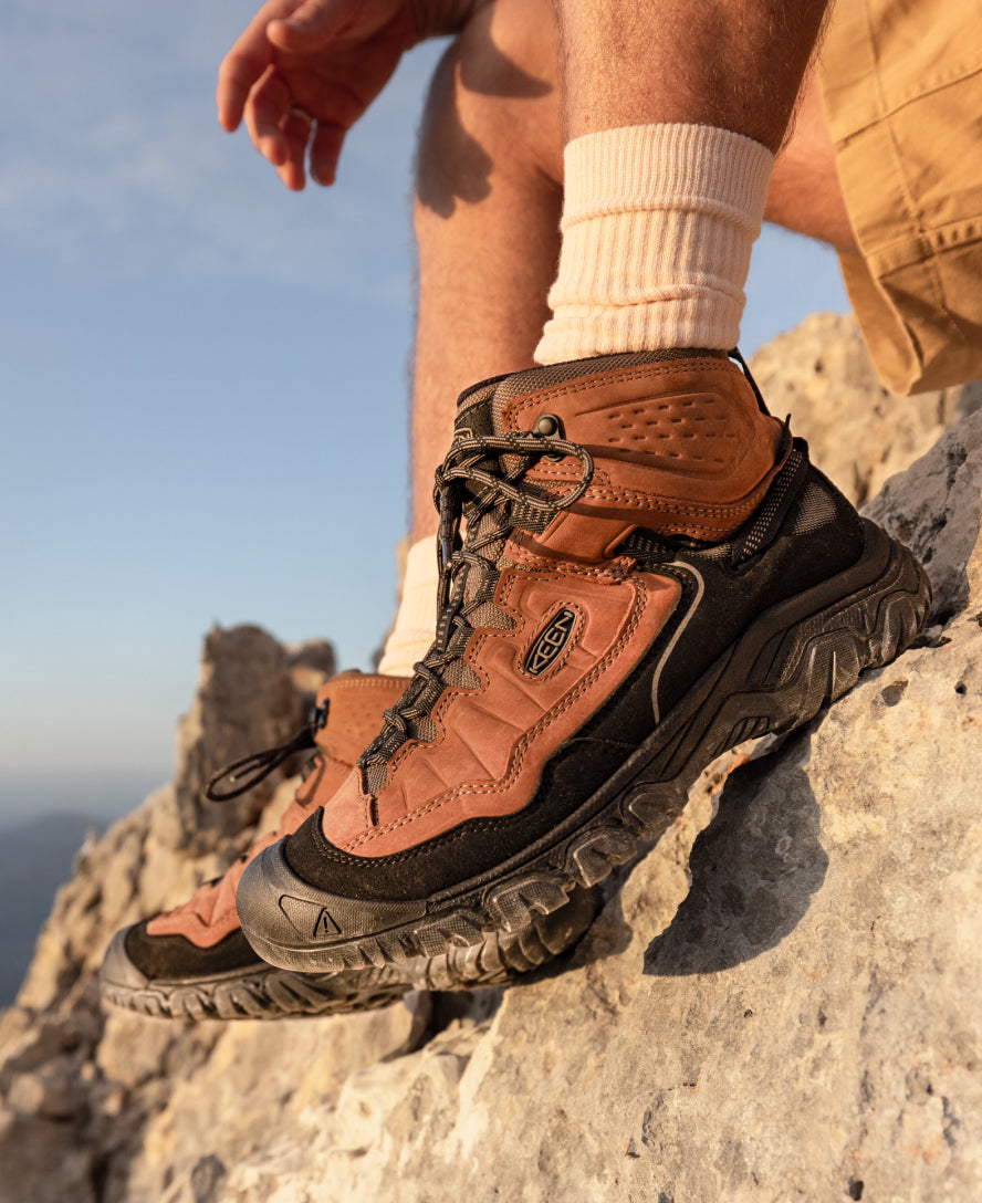 Men's Targhee IV Waterproof Hiking Boot Brindle/Canteen