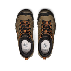 Men's Targhee IV Wide Waterproof Hiking Shoe Sea Turtle/Roasted Pecan