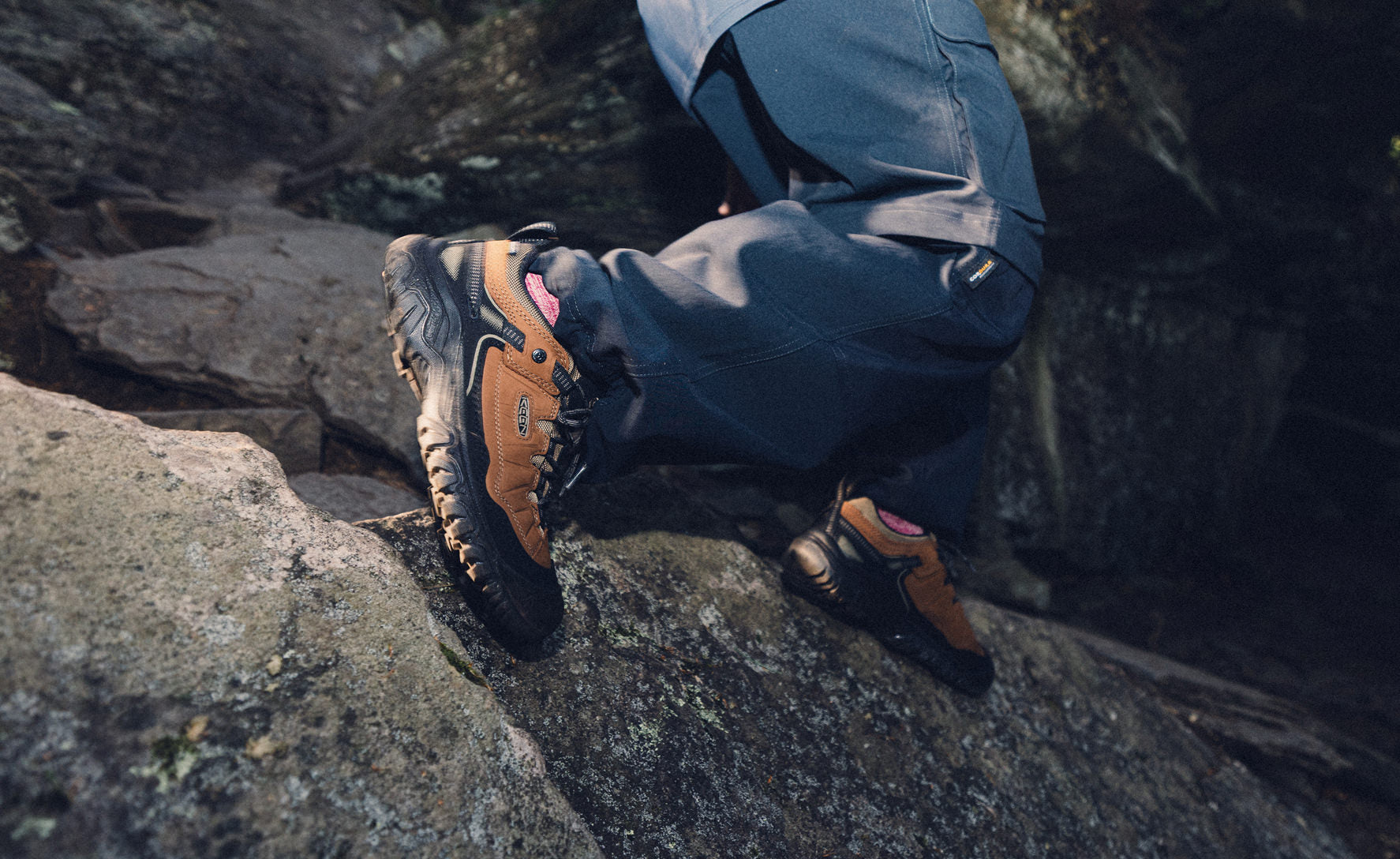Men's Targhee IV Wide Waterproof Hiking Shoe Bison/Black