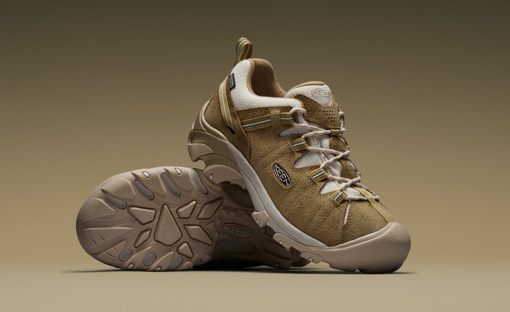 Men's Targhee II Waterproof Cascade Brown/Golden Yellow
