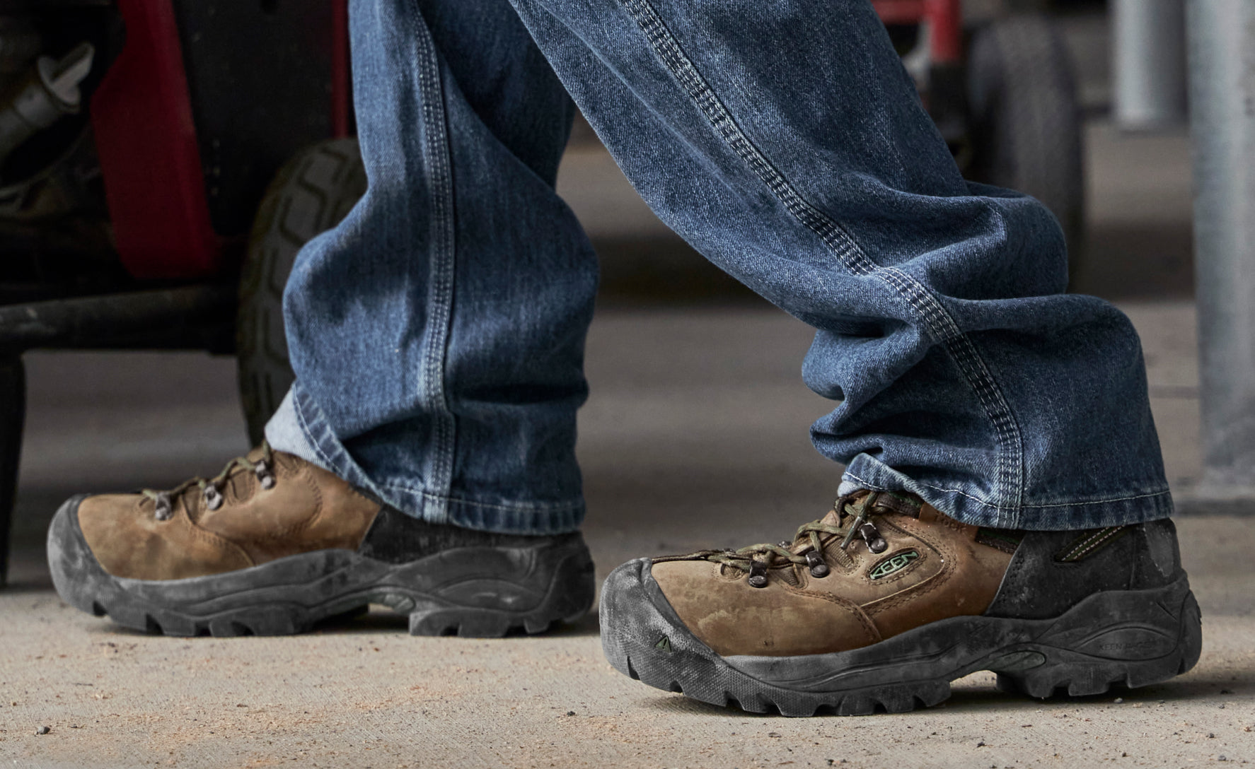 Men's Pittsburgh Energy 6" Waterproof Boot (Carbon Toe) Bison/Black
