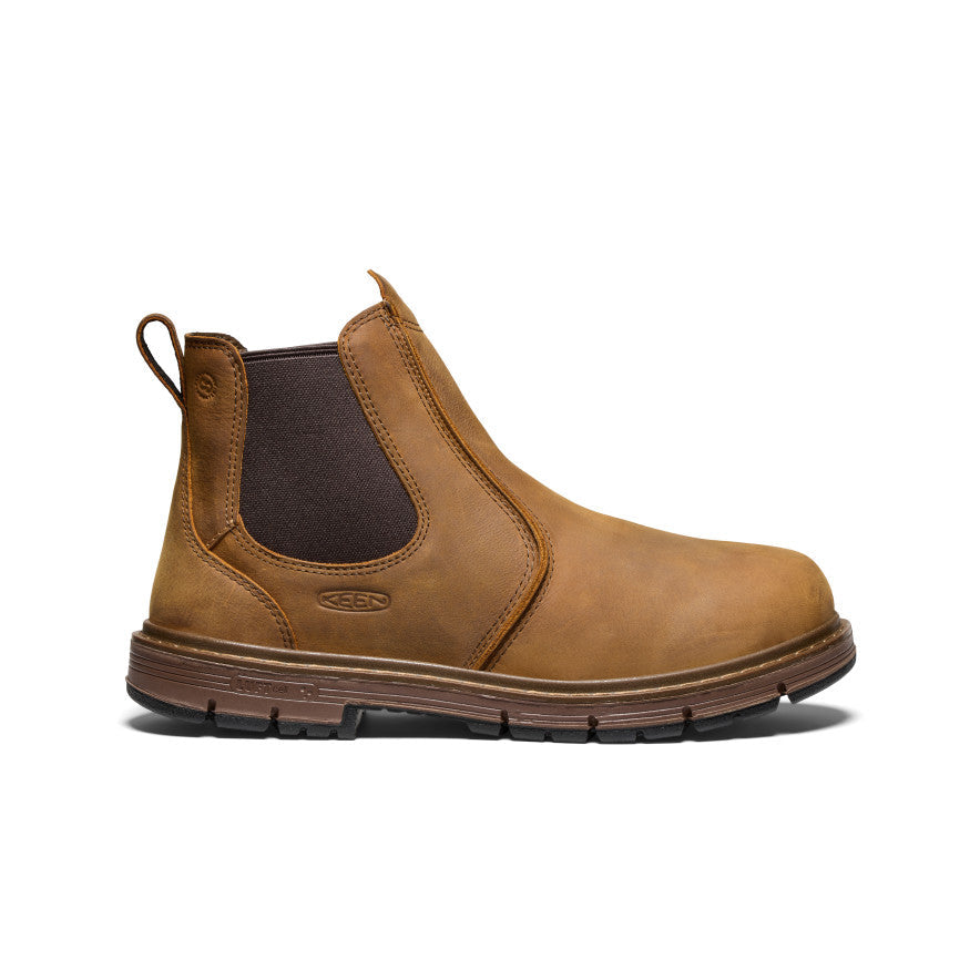 Men's San Jose Chelsea 90° Heel Boot (Soft Toe) Belgian/Gum