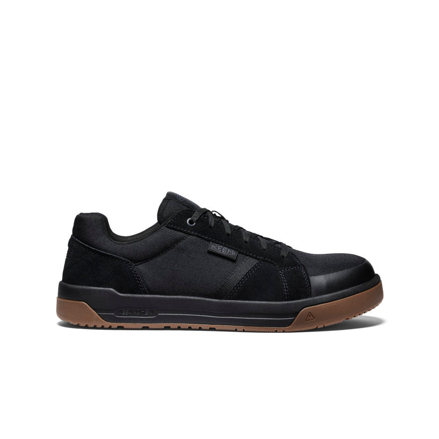 Men's Kenton ESD Work Shoe (Carbon Toe) Black/Gum