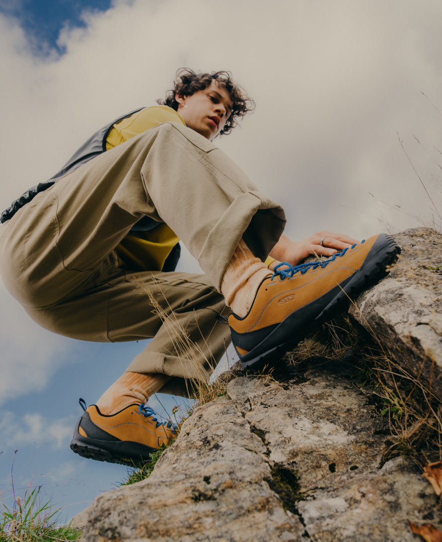 Men's Jasper Sneaker Black/Evening Primrose