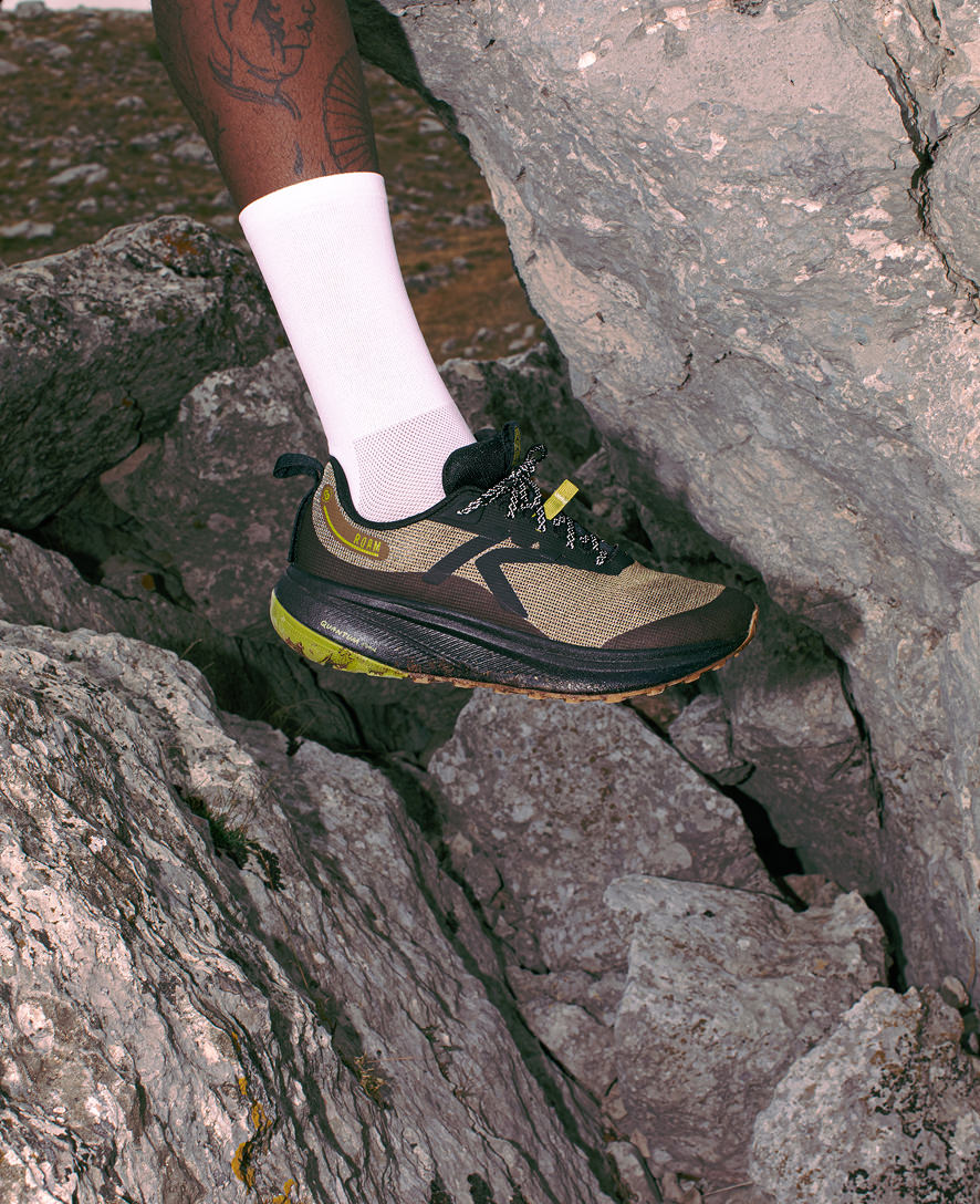Men's Roam Trail Running Shoe Magnet/Burnt Brick