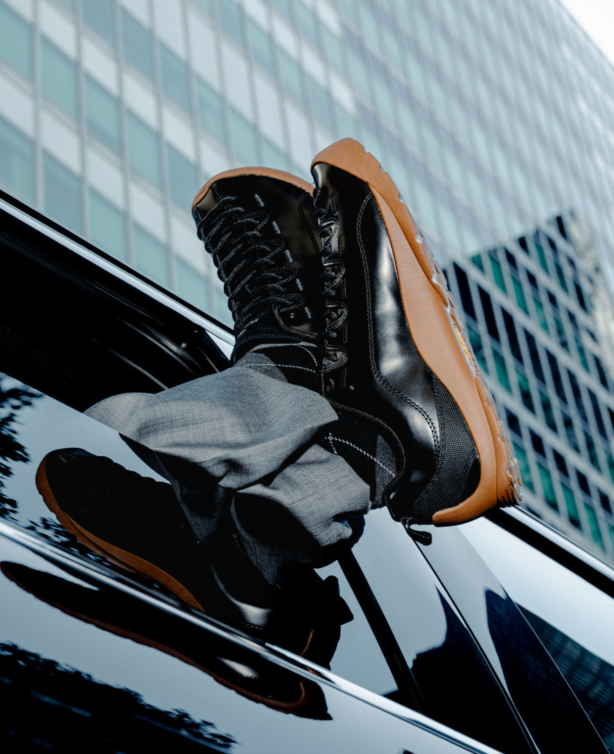 Women's Jasper Sneaker x Highsnobiety Black/Gum