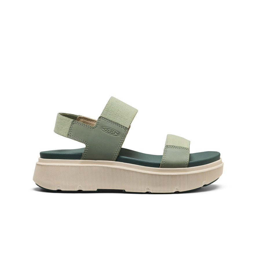 Women's Elle Mila Backstrap Sandal Lily Pad/Dark Forest