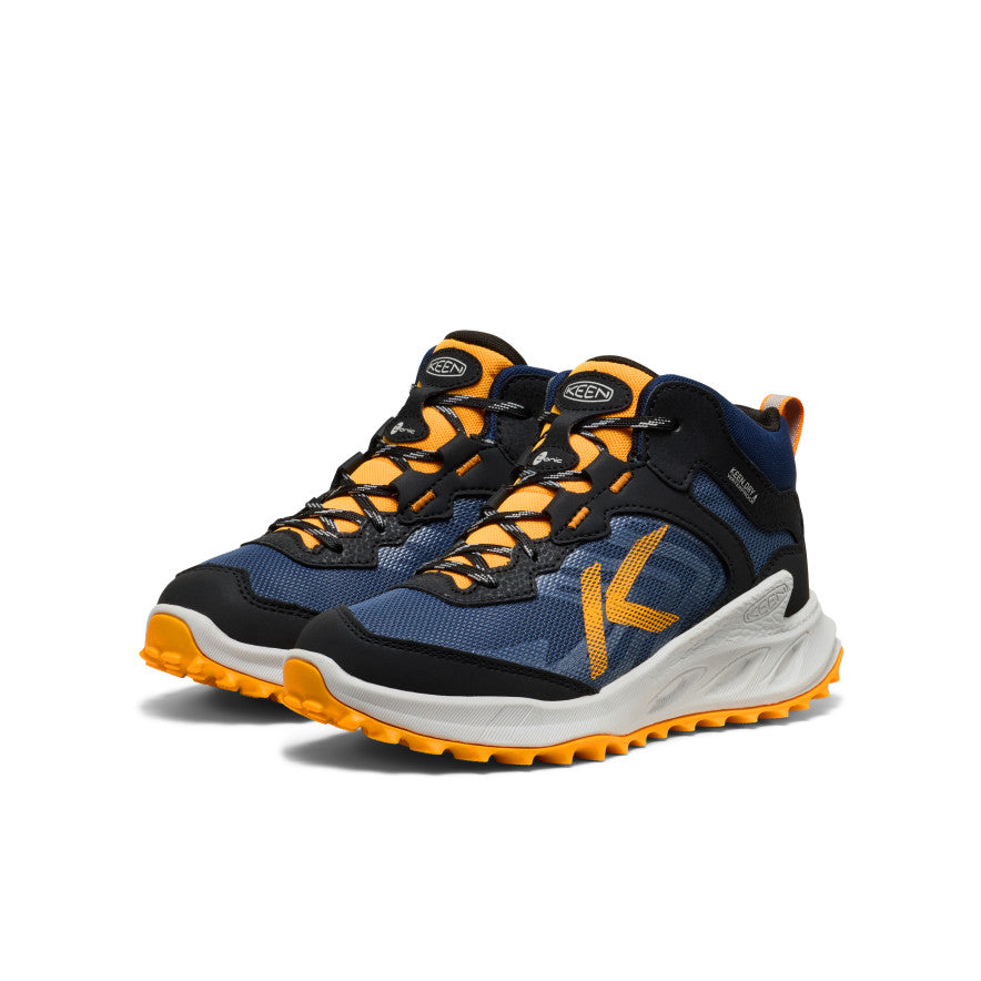 Big Kids' Zionic Waterproof Boot Naval Academy/Bright Marigold