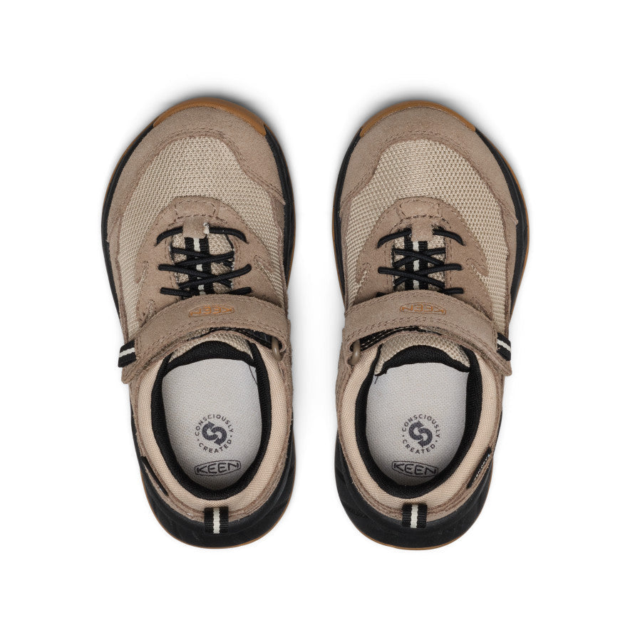 Little Kids' Hightrail Waterproof Hiking Shoe Brindle/Oak Buff