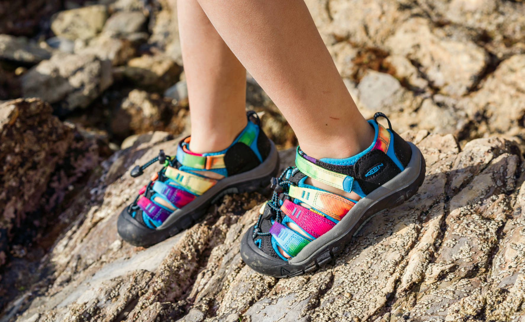 Big Kids' Newport H2 Rainbow Tie Dye