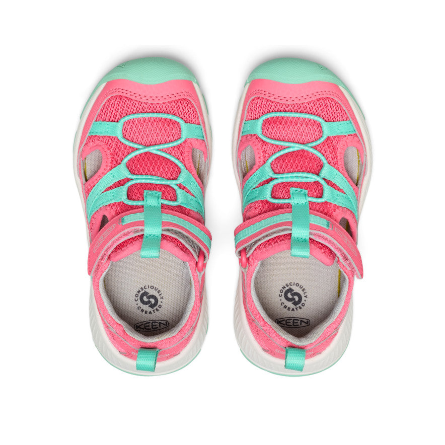 Little Kids' Motozoa Sandal Pink Lemonade/Cabbage