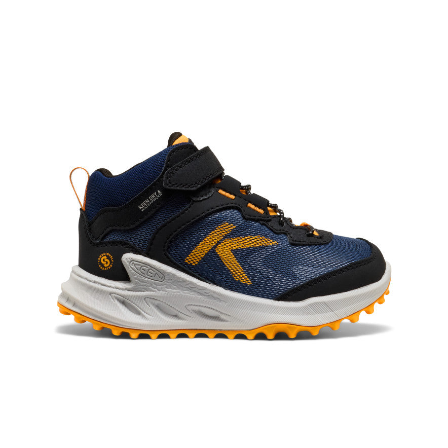 Little Kids' Zionic Waterproof Boot Naval Academy/Bright Marigold